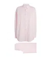 Skims Stretch-cotton Stripe Pyjama Set
