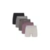 Skims Stretch In Iris Gunmetal Multi