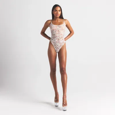 Skims Stretch Lace In Neutral