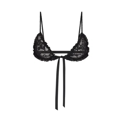 Skims Stretch Lace In Black