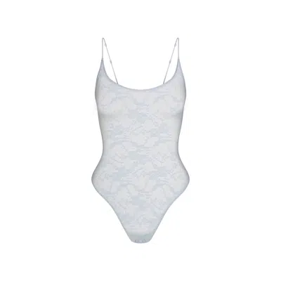 Skims Stretch Lace In Blue