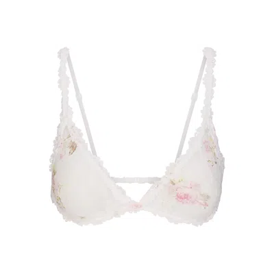 Skims Stretch Lace In White