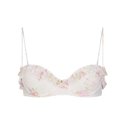 Skims Stretch Lace In White