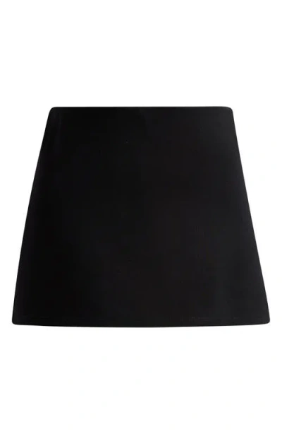 Skims Stretch Miniskort In Black