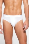 Skims Stretch Modal Briefs In Chalk