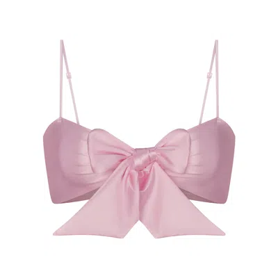 Skims Stretch Satin In Halite