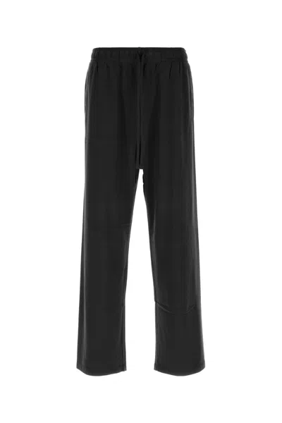 Skims Stretch T-shirt Joggers In Black
