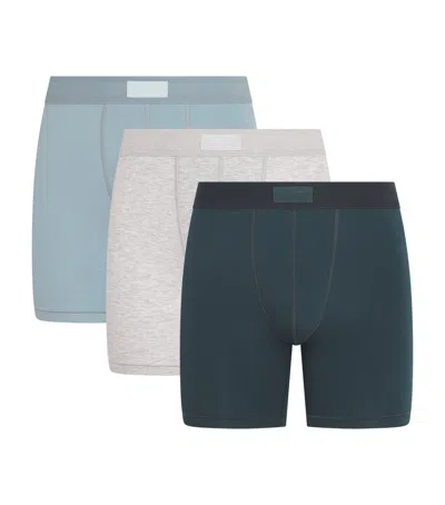 Skims Stretch-jersey Boxer Briefs