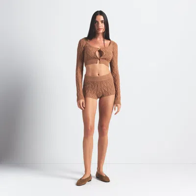 Skims Sweater Knit In Gold