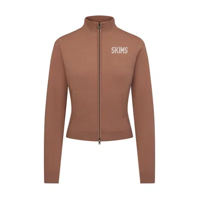 Skims Sweater Knit In Brown