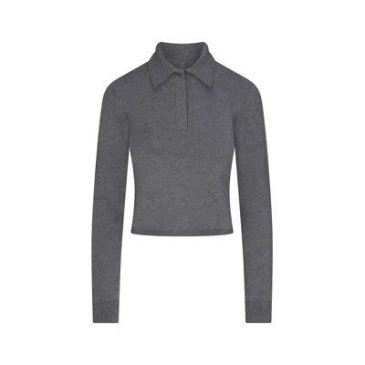 Skims Sweater Knit In Gray