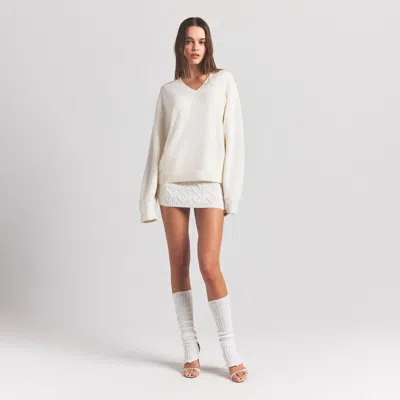 Skims Sweater Knits In White