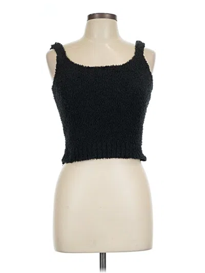 Pre-owned Skims Sweater Vest In Black