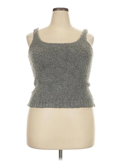 Pre-owned Skims Sweater Vest In Gray