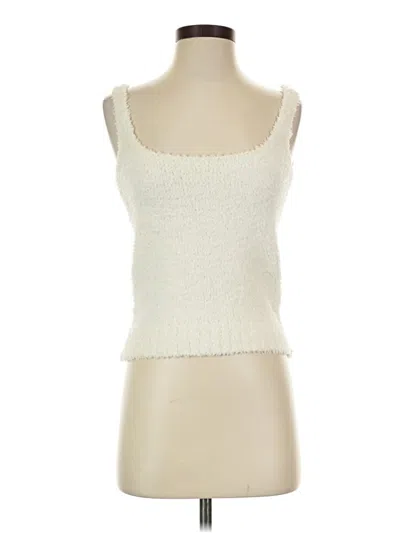 Pre-owned Skims Sweater Vest In Ivory