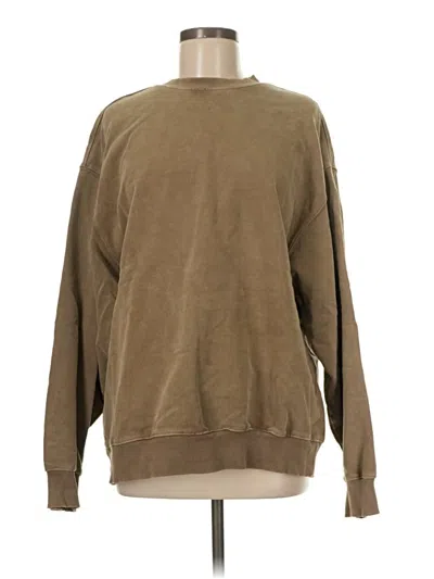 Pre-owned Skims Sweatshirt In Brown