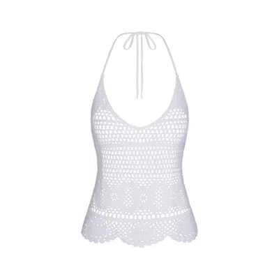 Skims Swim Cover-ups In White