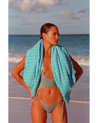 Skims Swim Towel In Blue