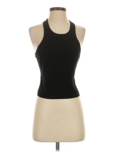 Pre-owned Skims Tank Top Black Halter Neckline Tops