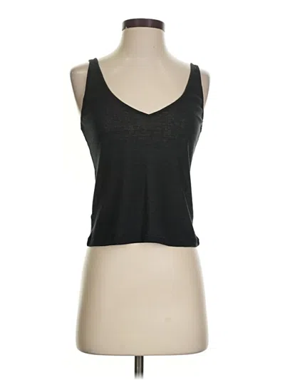 Pre-owned Skims Tank Top Black Strapless Neckline Tops