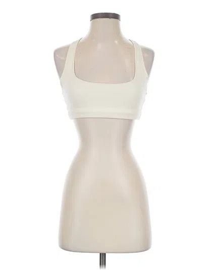 Pre-owned Skims Tank Top Ivory Halter Neckline Tops
