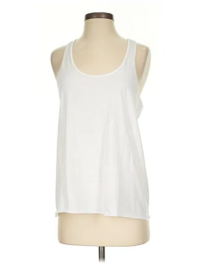 Pre-owned Skims Tank Top White Halter Neckline Tops