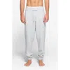 Skims Mens Light Heather Grey Tapered Soft-knit Cotton-blend Jogging Bottoms In Light Heather Grey