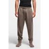 Skims Tapered Fit Cotton Blend Joggers In Truffle