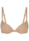 Skims Adjustable Straps T-shirt Bra In Neutral