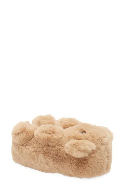Skims Teddy Bear Slipper In Multi