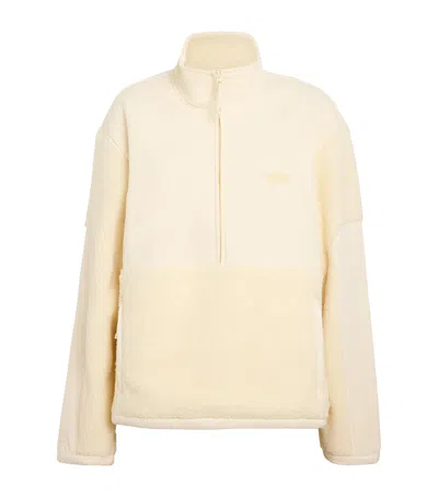 Skims Teddy Oversized Quarter-zip Sweater In Multi