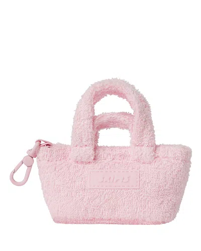 Skims Terry Micro Mini Tote Keychain In White