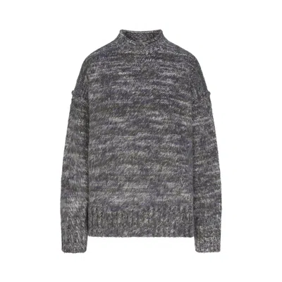 Skims Textured Knit In Gray