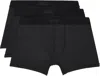 Skims Three-pack Black  Cotton 3 Boxer Briefs