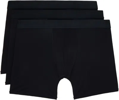 Skims Three-pack Black  Stretch 5 Boxer Briefs