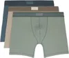Skims Three-pack Multicolor  Cotton 5 Boxer Briefs