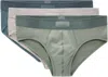 Skims Three-pack Multicolor  Cotton Briefs In Mineral Multi