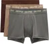 Skims Three-pack Multicolor  Stretch 5 Boxer Briefs In Desert Multi