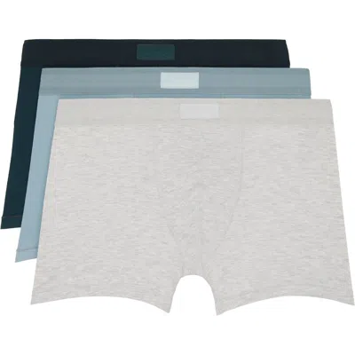 Skims Three-pack Multicolor  Cotton 3 Boxer Briefs