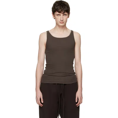 Skims Three-pack Multicolor  Cotton Rib Tank Tops In Gray