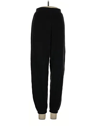 Pre-owned Skims Track Pants In Black