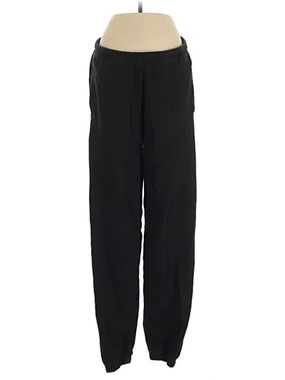 Pre-owned Skims Track Pants In Black