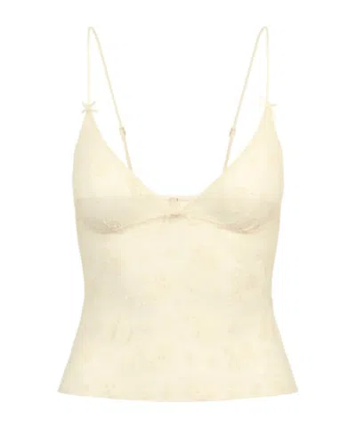 Skims Transparent Lace Camisole