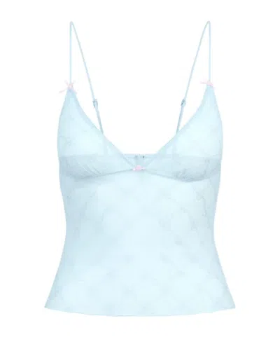 Skims Transparent Lace Camisole