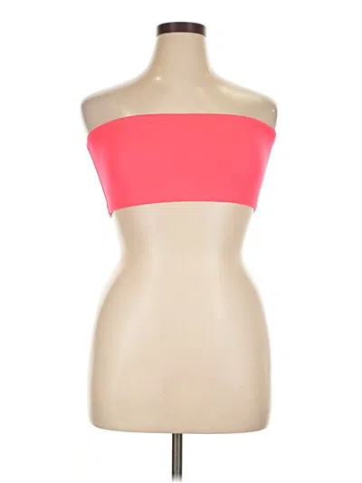 Pre-owned Skims Tube Top Pink Strapless Neckline Tops