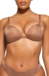 Skims Ultimate Collection Teardrop Underwire Push-up Bra In Sienna