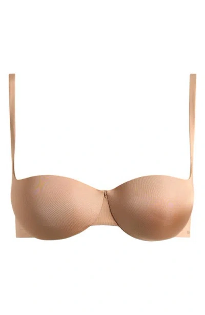 Skims Ultimate Push-up Balconette Bra In Clay