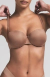 Skims Ultimate Push-up Balconette Bra In Sienna