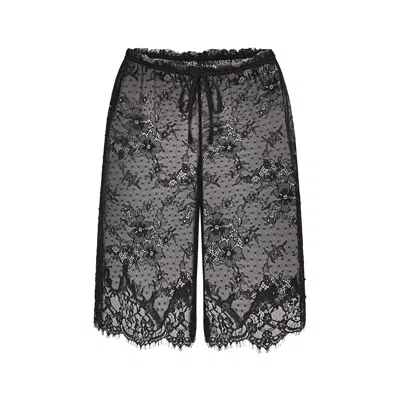Skims Ultra Fine Lace In Black
