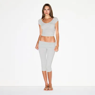 Skims Ultra Light Jersey In White